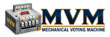 mechanical voting machine logo